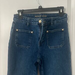 Michael Kors High Rise Dark Blue Jeans